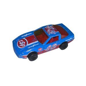 Vintage Majorette Chevrolet corvette  Diecast Car Blue - 1/57 - Made in France